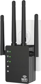 WiFi Extender Signal Booster for Home, WiFi Extender, Long Range up to 12880 Sq Ft and 105 Devices, Internet Extender WiFi Booster